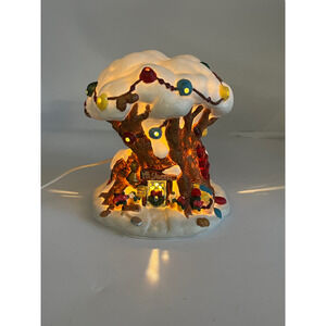 Disney Winnie Pooh Lighted Mr. Sanders House The Hundred 100 Acre Wood